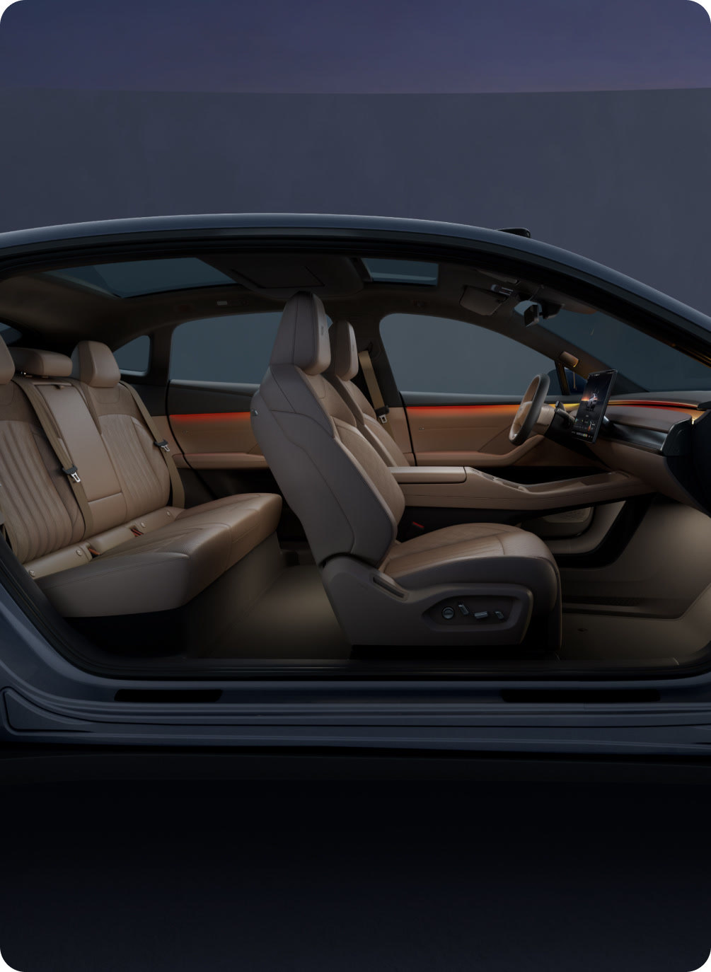 Величезний простір середньорозмірного Coupe SUV